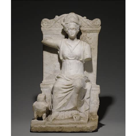 A Marble Figure Of Athena Roman Imperial 2nd Century Ad An Owl At