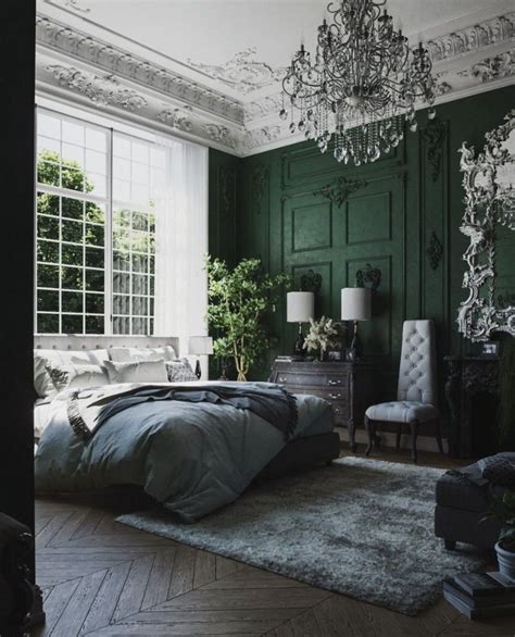 Pin By ヨッシー On By The Hearth Aesthetic Bedroom Green Rooms Bedroom