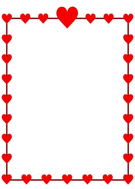 Valentines Day Border Png Transparent Images Png All