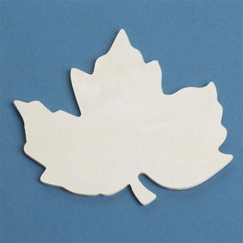 Unfinished Wood Maple Leaf Cutout Wood Cutouts Wood Crafts Craft