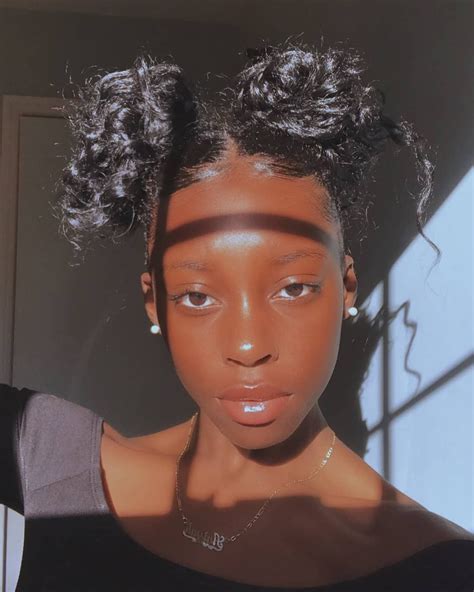 Melanin And Sunlight Flawlessandbrown Black Girls Hairstyles Messy