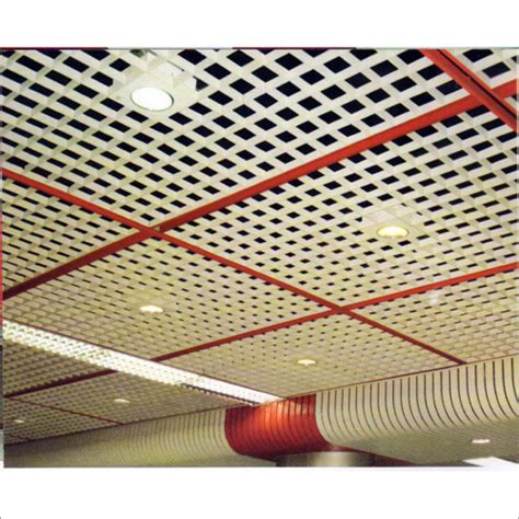 White Open Grid Ceiling Sheet At Best Price In Faridabad M G Industries