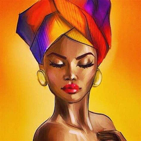 5d Diamond Painting Colorful Hats African Women Paint With Diamonds Art