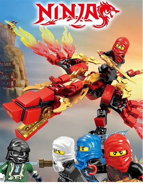 Mini Dragon Masters 115 Pcs Lego Ninjago Compatible