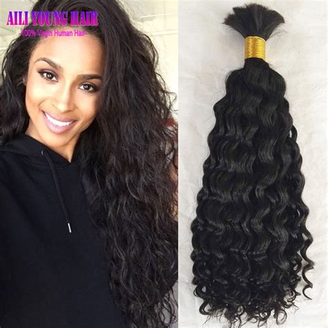 Best Selling Loose Kinky Curly Human Braiding Hair Bulk No Weft Unprocessed Brazilian