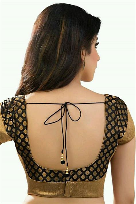 stylish and trendy blouse back neck designs k4 fashion