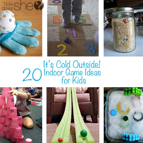 I am excited to try out some of these fall activities. It's Cold Outside - 20 Indoor Game Ideas for Kids | How ...