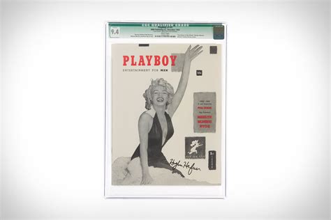 Hugh Hefner Signed Playboy Issue 1 Uncrate