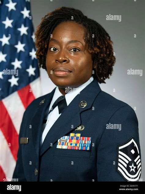 Official Photo Of Master Sgt Daniella Newbill 187th Logistics