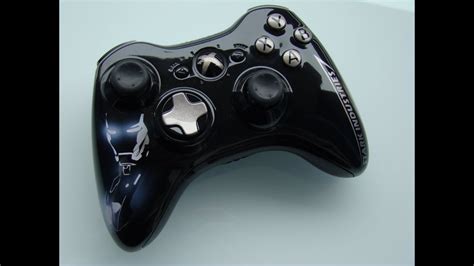 Xbox 360 Controller Limited Edition Custom Iron Man Rare