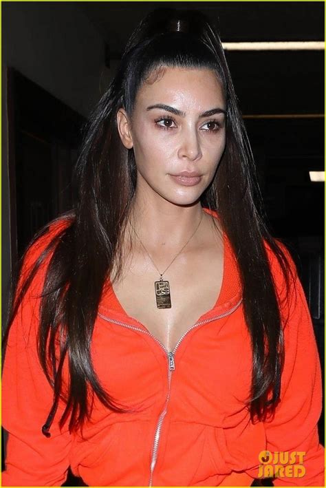 Kim Kardashian Goes Makeup Free After A Spa Trip In La Photo 4417412