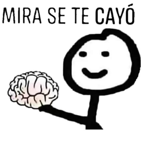 Mira Se Te Cayo Sticker De Whatsapp Descargarstickers