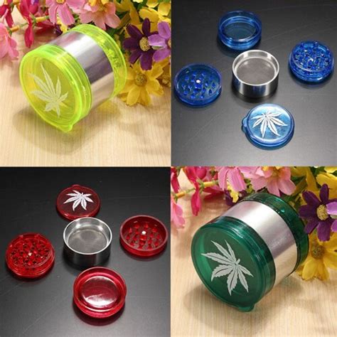 new leaf design herbal herb tobacco grinder smoke crusher hand muller 5 layer bi4t store 243