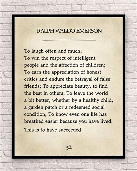 Ralph Waldo Emerson Print Ralph Waldo Emerson Quote Custom Etsy Canada