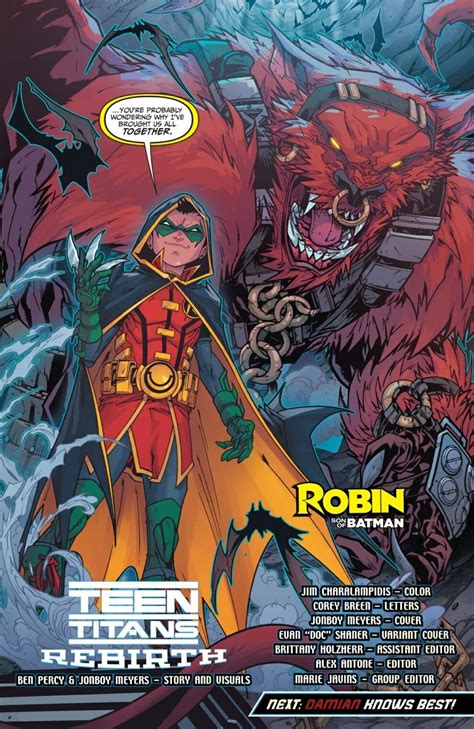 Teen Titans Rebirth 1 Review Comic Book Revolution