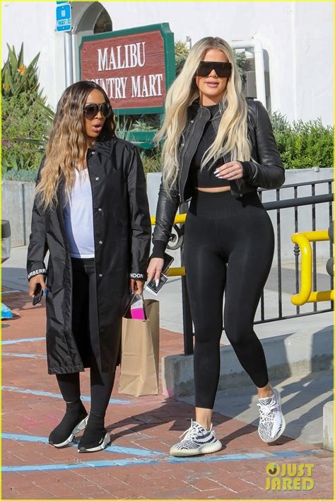 Khloe Kardashian Enjoys Afternoon Of Shopping With Pregnant Bff Malika
