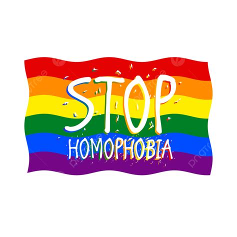 Detener Homofobia Lgbt Bandera Png Día Del Orgullo Homofobia Orgullo Png Y Psd Para
