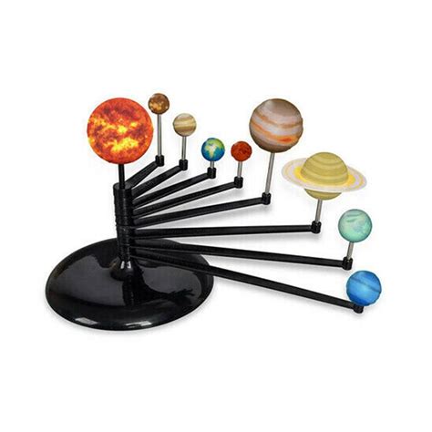 Build And Paint Your Own Diy 3d Solar System Model Kit Solar System