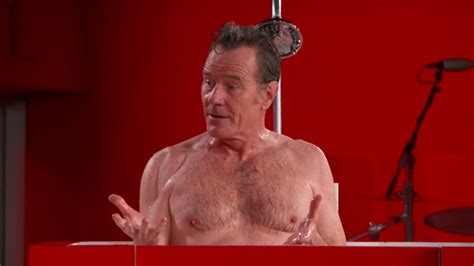 Bryan Cranston Showers Nude To Fight Aids Rides Off On Glorious Red Vespa Mashable