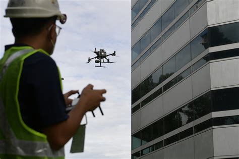 Building Owners Urged To Use Drones For Facade Inspections As New BCA
