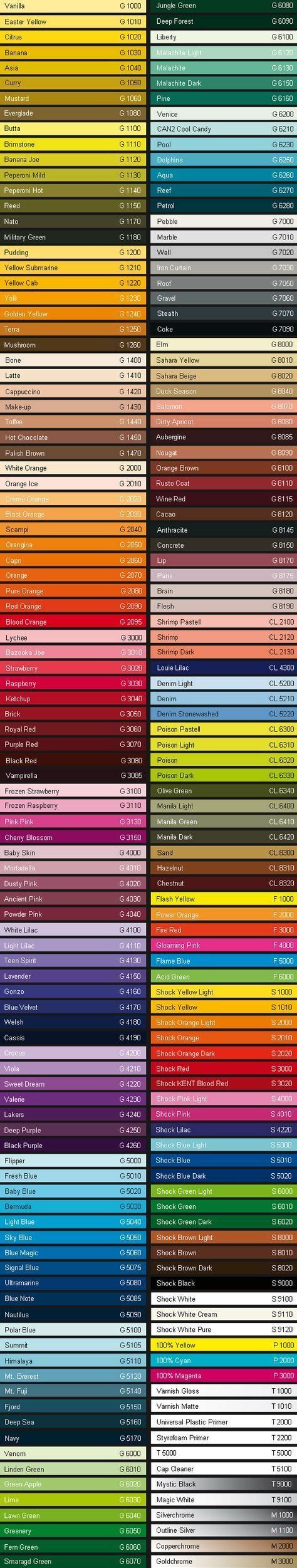 9 mejores imágenes de nombres de los colores nombres de colores esquemas de color y paletas