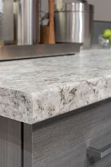 Postformed Countertops Are Capped With Matching Solicor™ Laminate To