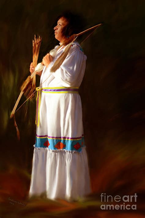 Indian Peace Warrior Digital Art By Constance Woods Fine Art America