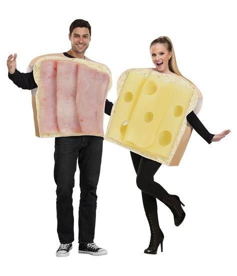 Ham And Swiss Sandwich Couples Costume Food Costumes