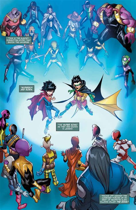 dc comics universe and adventures of the super sons 10 spoilers things heat up for damian wayne