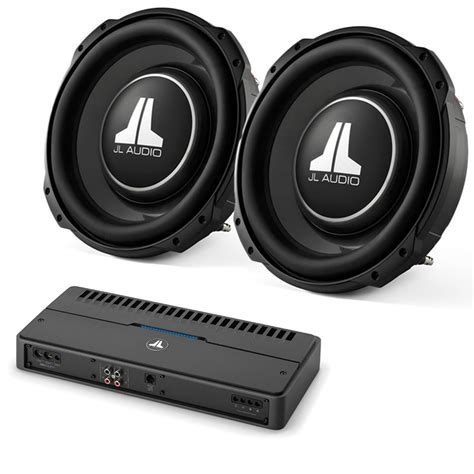 Jl Audio Dual 12tw3 D8 And Rd10001 Subwoofer Package 12tw3 D8x2 Rd1000 1