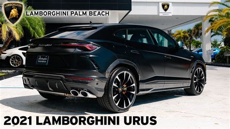2021 Lamborghini Urus Nero Noctis Matte Lpb Youtube