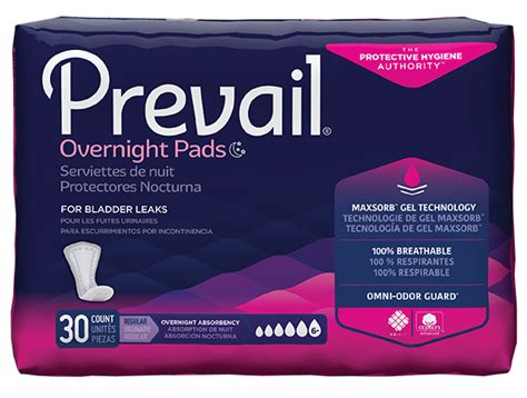 Adult Incontinence Products Prevail Protective Hygiene