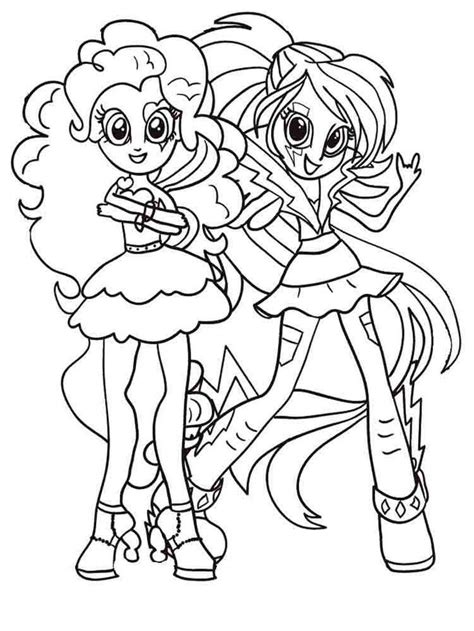 The Top 25 Ideas About Equestria Girls Rainbow Dash Coloring Pages
