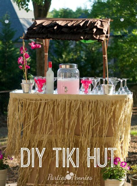 Diy Tiki Hut Ideas 21 Homemade Tiki Bar Plans You Can Diy Easily