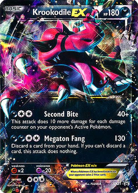 Maybe you would like to learn more about one of these? Pokemon X Y Promo Single Card Ultra Rare Holo Krookodile ...