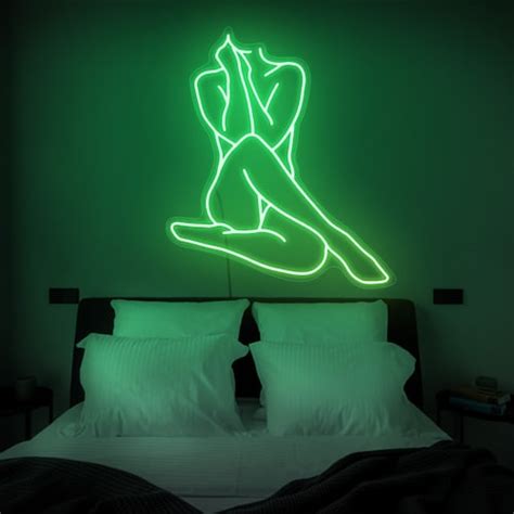 Sexy Girl Neon Sign Etsy