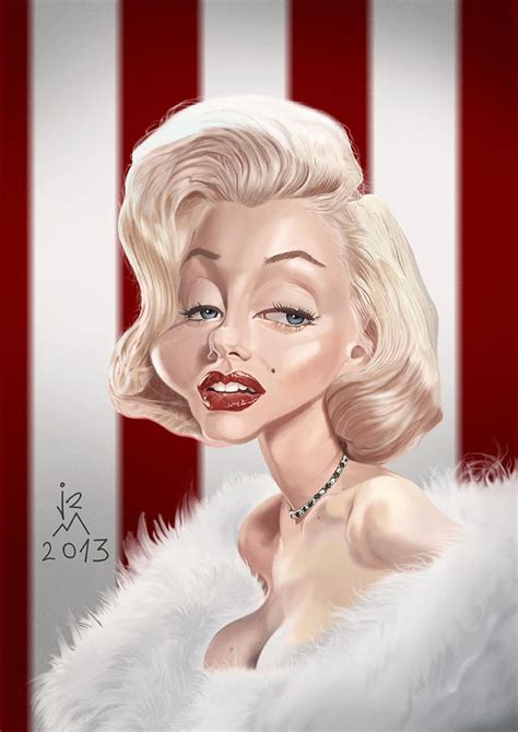 Marilyn Monroe Caricature By Rodmart On Deviantart