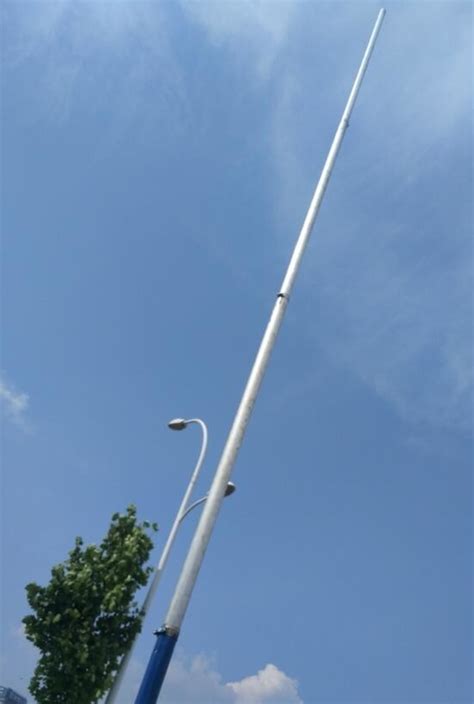 Antenni Masti Telescoping Aluminum Mast Crank Up Telescoping Antenna Mast 40ft 12m Radio Tower
