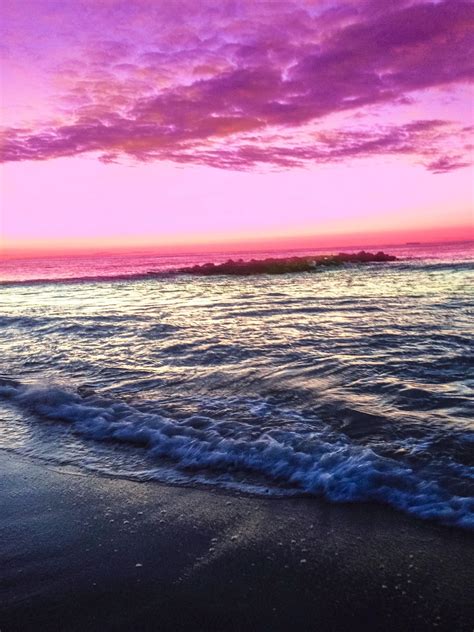 Purple sunset | Purple sunset, Sunset, Beach