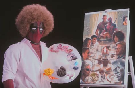 Deadpool 2 Trailer Equal Parts Bob Ross And Merc With The Mouth