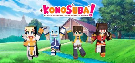 Konosuba Skin Pack Mods Minecraft Bedrock