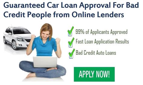 Getting a car loan when you have bad credit can be a challenge, but there are some lenders that market specifically to people with lower credit scores. Pin on Auto Loan Bad Credit Today