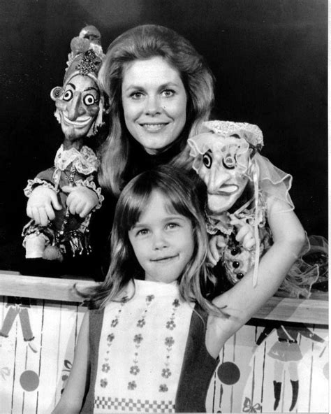 Elizabeth Montgomery And Erin Murphy Samantha And Tabitha On Bewitched