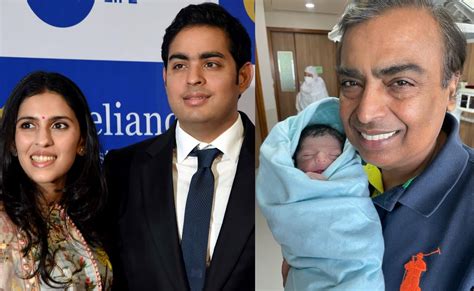 Akash And Shloka Name Their New Born Son Prithvi Akash Ambani What