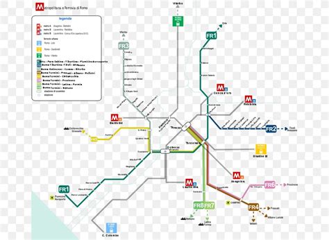 Roma Termini Railway Station Rapid Transit Train Line A Rome Metro Png