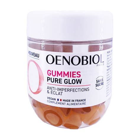 Oenobiol Gummies Pure Glow Anti Imperfection And Eclat 60 Gummies