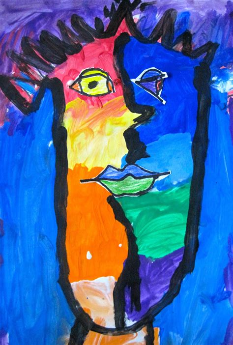Princess Artypants Visual Arts In The Pyp Picasso Faces