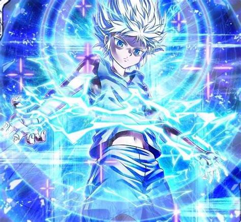 Killua Super Electric By Mada654 On Deviantart Anime Teen Anime
