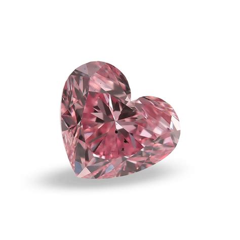 166 Carat Fancy Intense Pink Diamond 5p Heart Shape Si2 Clarity