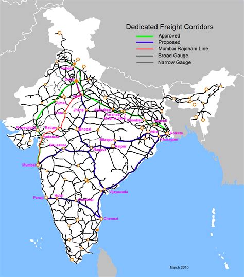 Indian Railways Map India Rail Map India Railway India World Map India
